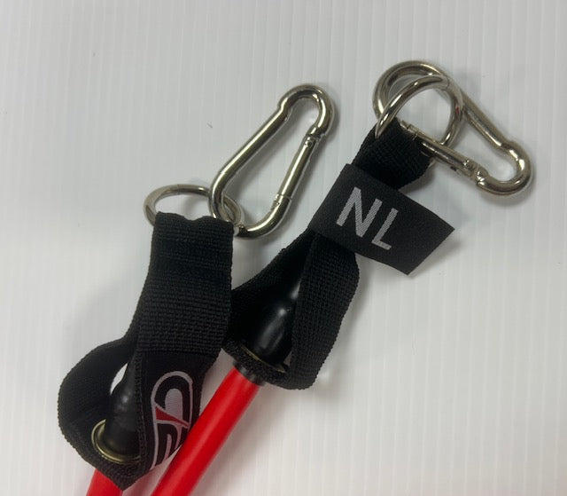 1 pair of 5-foot red TPE (Non-Latex) bands