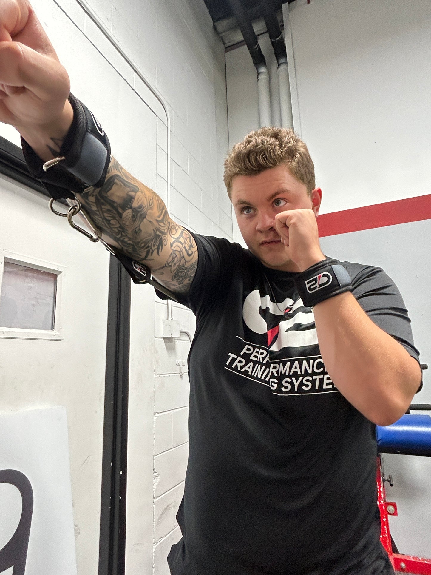 BOXING KIT (wrist cuff/5 foot gray bands)