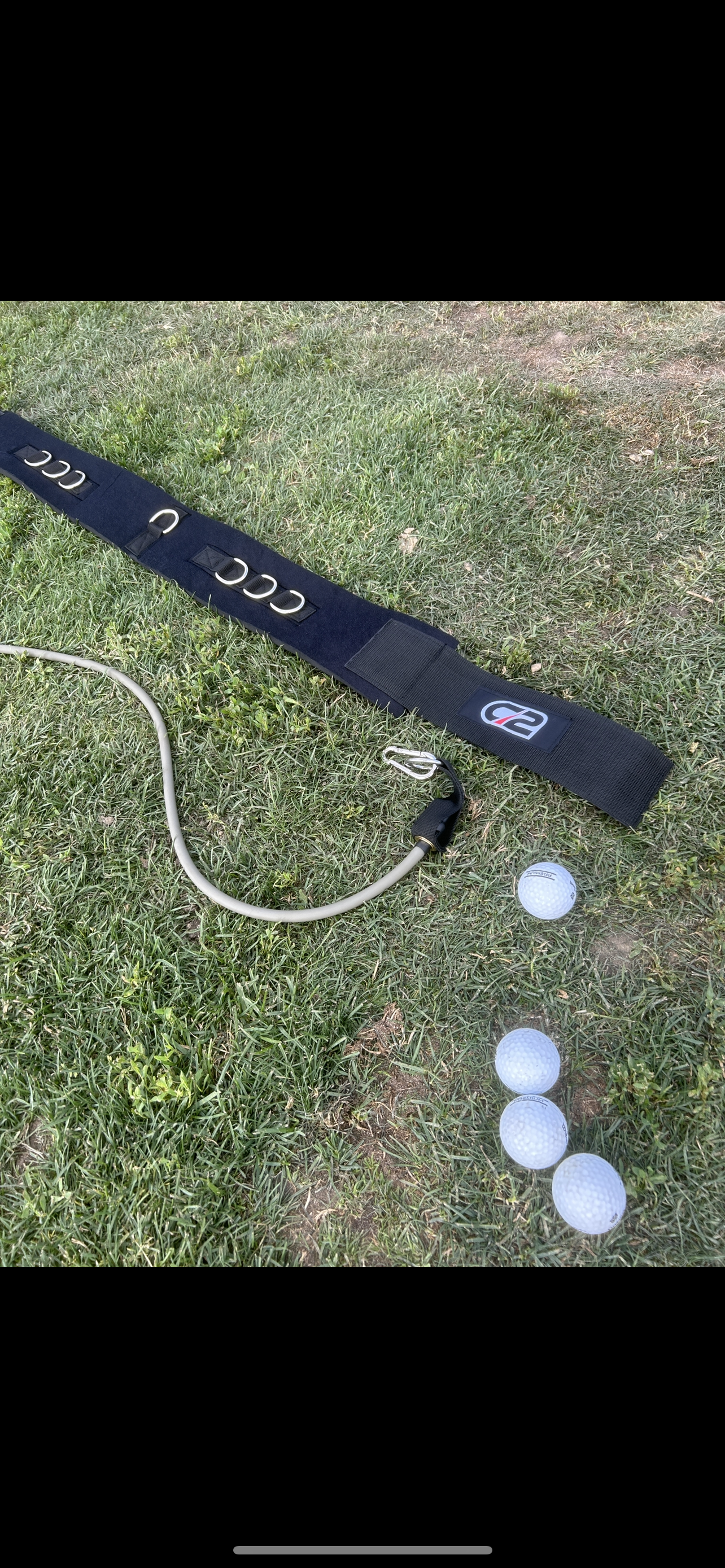 Golf Hitting Harness and 5/10 foot bands