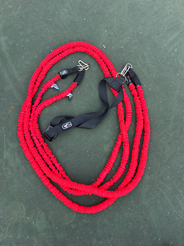 10 ft Red Sleeved Band
