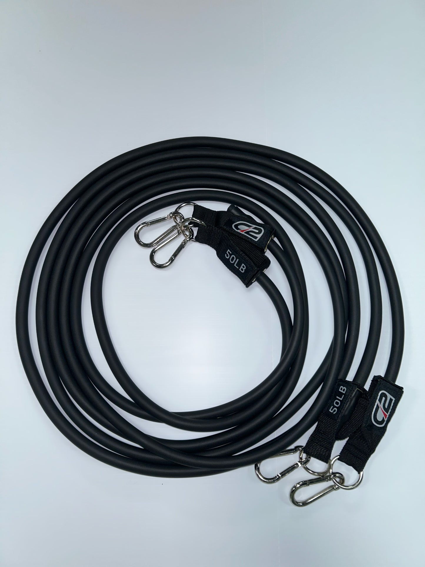 10 foot black bands (50lb)